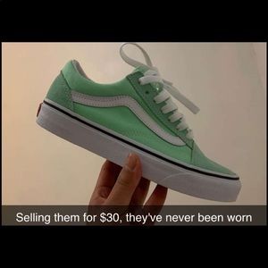 Mint Green Vans